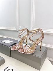 Tom Ford Ida snake-effect leather heels - 3