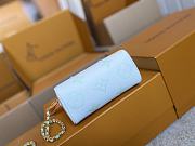 Louis Vuitton Nano Speedy Light Blue -  16 x 10 x 7.5cm - 4