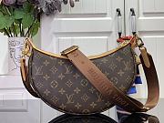Louis Vuitton Loop Hobo Monogra Canvas Bag - 22 x 9 x 33 cm - 3
