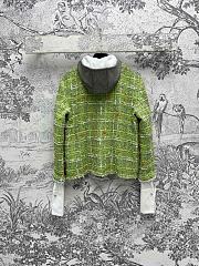 Chanel Green Tweed Jacket - 5