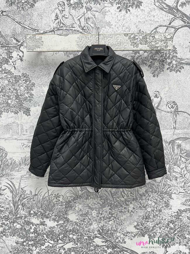Prada Black Light Re-nylon Jacket  - 1