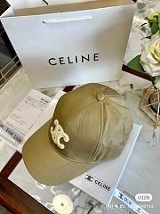 Celine Triomphe Green hat - 6