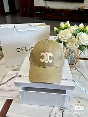 Celine Triomphe Green hat - 4