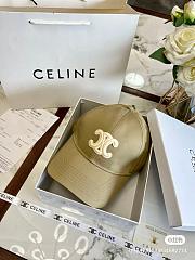 Celine Triomphe Green hat - 2