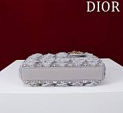 Dior Lady D Joy Grey Bag - 22*12*6.5cm - 5