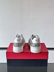 Balmain B-Court monogram-pattern Sneakers - 6