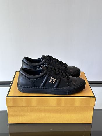 Fendi Low Top Leather Sneakers