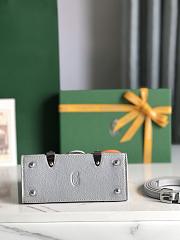 	 Goyard Saigon Nano Grey Bag 14.5*11.5*7.5cm - 6