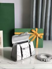 	 Goyard Saigon Nano Grey Bag 14.5*11.5*7.5cm - 2