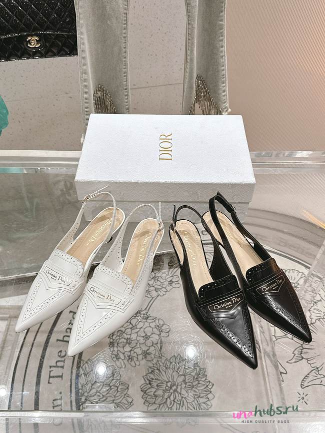 Dior Boy Slingback Pump Calfskin  - 1