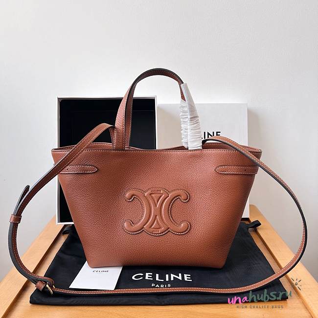 CELINE CABAS ANAÏS CUIR TRIOMPHE in Grained calfskin - 20.5Xx9x19cm - 1
