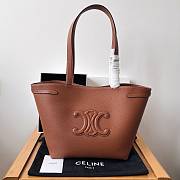 	 CELINE CABAS ANAÏS CUIR TRIOMPHE in Grained calfskin - 28x24x12cm  - 3