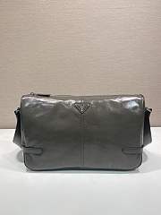Prada Triangle Logo Tote Bag 35x22x12cm - 2