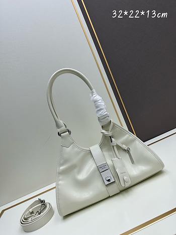 Prada Leather Shoulder Bag - 32×22×13CM