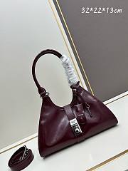 Prada Leather Shoulder Bag - 32×22×13CM - 5