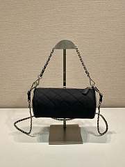 Prada Black Round Bag - 22x10.5x10.5cm - 3