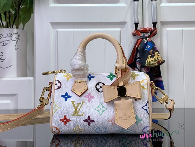 Louis Vuitton x Murakami Nano Speedy 16.0 x 11.0 x 9.0cm - 1