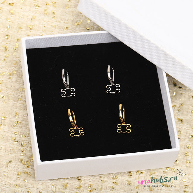 Celine Triomphe Earrings - 1