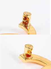 Chanel Gold Brooch CC Logo - 2