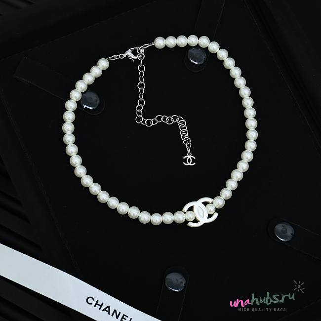 Chanel Pearl Chain Necklace - 1