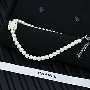 Chanel Pearl Chain Necklace - 4