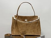 Balenciaga Rhodeo Suede Brown Bag - 40x30x13cm - 1