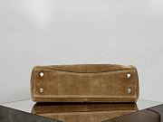 	 Balenciaga Rhodeo Suede Brown Bag - 35x23x11cm - 3
