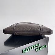 Bottega Veneta Hop Brown Leather Bag - 41*20.5*7.5cm - 5