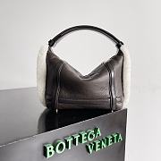 Bottega Veneta WALLACE Brown Leather Bag - 20*13*9.5cm - 1