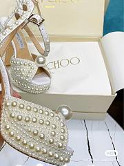 Jimmy Choo Sacaria 120mm embellished satin platform sandal - 2