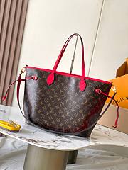 Louis Vuitton Neverfull Bandoulière Inside Out Red 28 x 14 x 31cm - 1