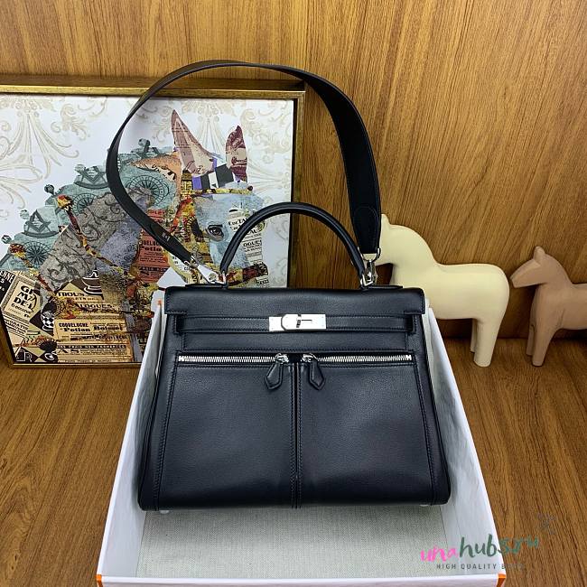 Hermes Kelly lakis 32cm swift leather bag - 1
