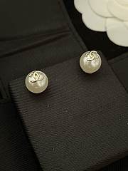 Chanel Pearl CC Earrings - 2