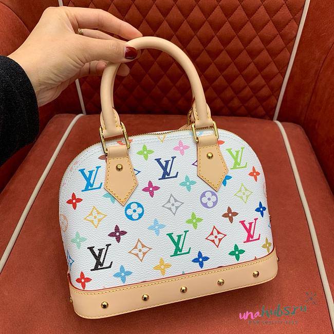 Louis Vuitton Alma BB Multicolor Bag - 23.5x17.5x11.5cm - 1