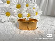 Hermes Clic Clac H White Bracelet 2cm - 3