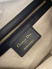 	 Dior Journey Blue Oblique Bag - 23*16*14cm - 5