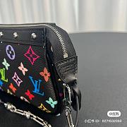 Louis Vuitton X Murakami Pochette Black Bag - 21cm - 5