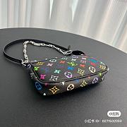 Louis Vuitton X Murakami Pochette Black Bag - 21cm - 3
