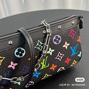 Louis Vuitton X Murakami Pochette Black Bag - 21cm - 6