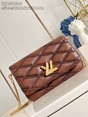 Louis vuitton Wallet On Chain Go-14 12 x 5 x 20cm - 3