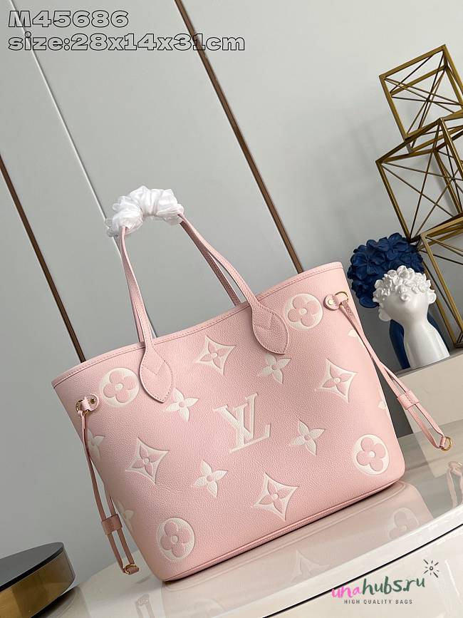 Louis Vuitton Neverfull MM Monogram Empreinte Leather - 1
