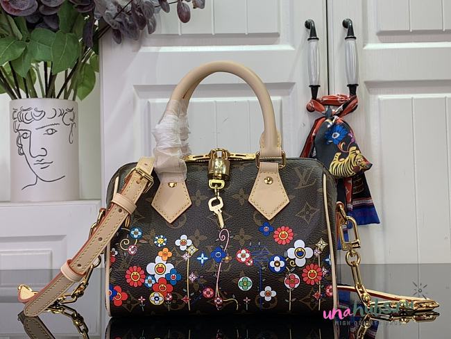 Louis Vuitton x TM Monogram Cavans Speedy 20cm - 1