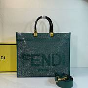Fendi Sunshine Medium Green Tote - 35x31x13 - 1