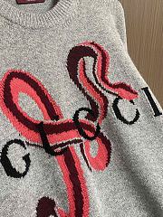 Gucci Wool cashmere sweater with intarsia - 6