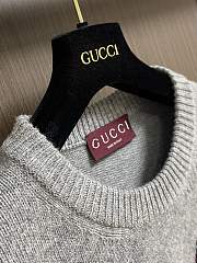 Gucci Wool cashmere sweater with intarsia - 4