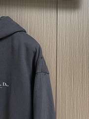 Dior Couture Hooded Lined Sweatshirt Black - 5