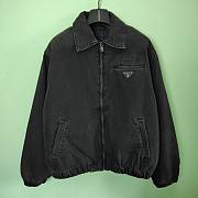 Prada Black Jean Jacket - 1