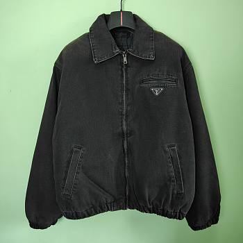 Prada Black Jean Jacket