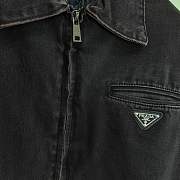 Prada Black Jean Jacket - 4