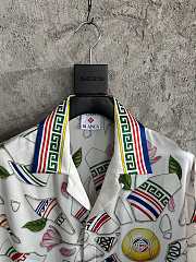 Casablanca Le Vase Brisé Silk Short Sleeve Shirt - 6